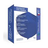 TEX-TECH respirátor FFP2 Premium, tmavo modrý (5 ks) MDM0073 shopaquatica.com