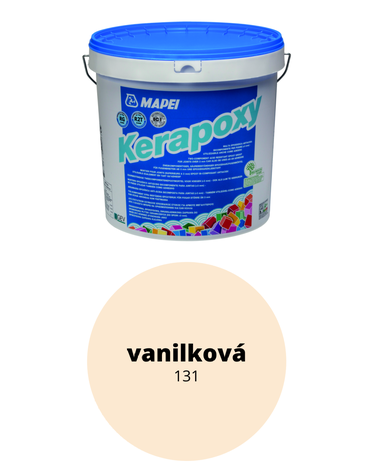 MAPEI malta škárovacia epoxidová Kerapoxy 131, vanilková (10 kg)