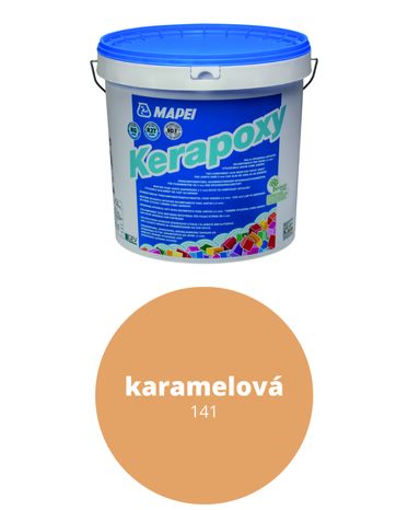 MAPEI malta škárovacia epoxidová Kerapoxy 141, karamelová (10 kg)